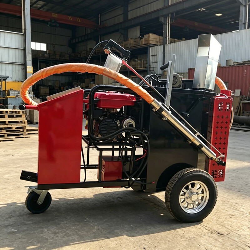 Road Crack Sealing Machine - カスタマイズされたコンクリートひび割れ目地シーリングマシン – 道路ひび割れ目地シーリングテープと併用して永久舗装補修、長持ちする効果があります