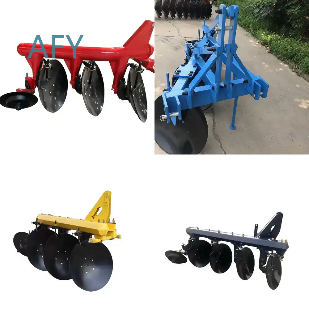 Heavy Equipment Kubota - クボタ3点式軽量ディスクプラウ用農機具トラクター部品、農業用重機、調整可能な土壌加工用