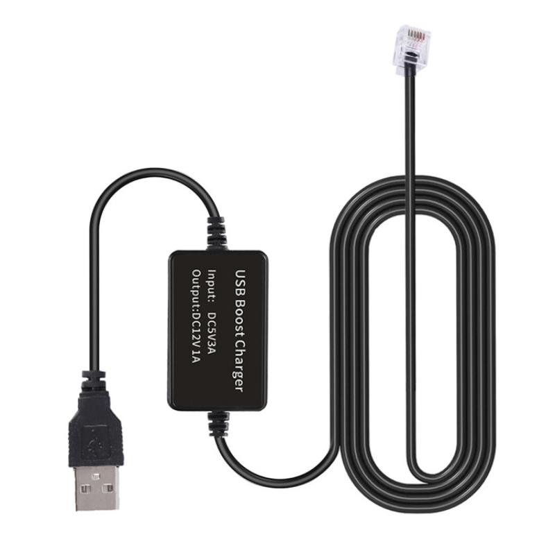 Underground Cable Detector - USBからRJ11プラグケーブルへ USBからRJ11/DC55X21レーダー探知機電源ケーブル USBプラグを車の充電器に接続してほとんどのレーダーに対応