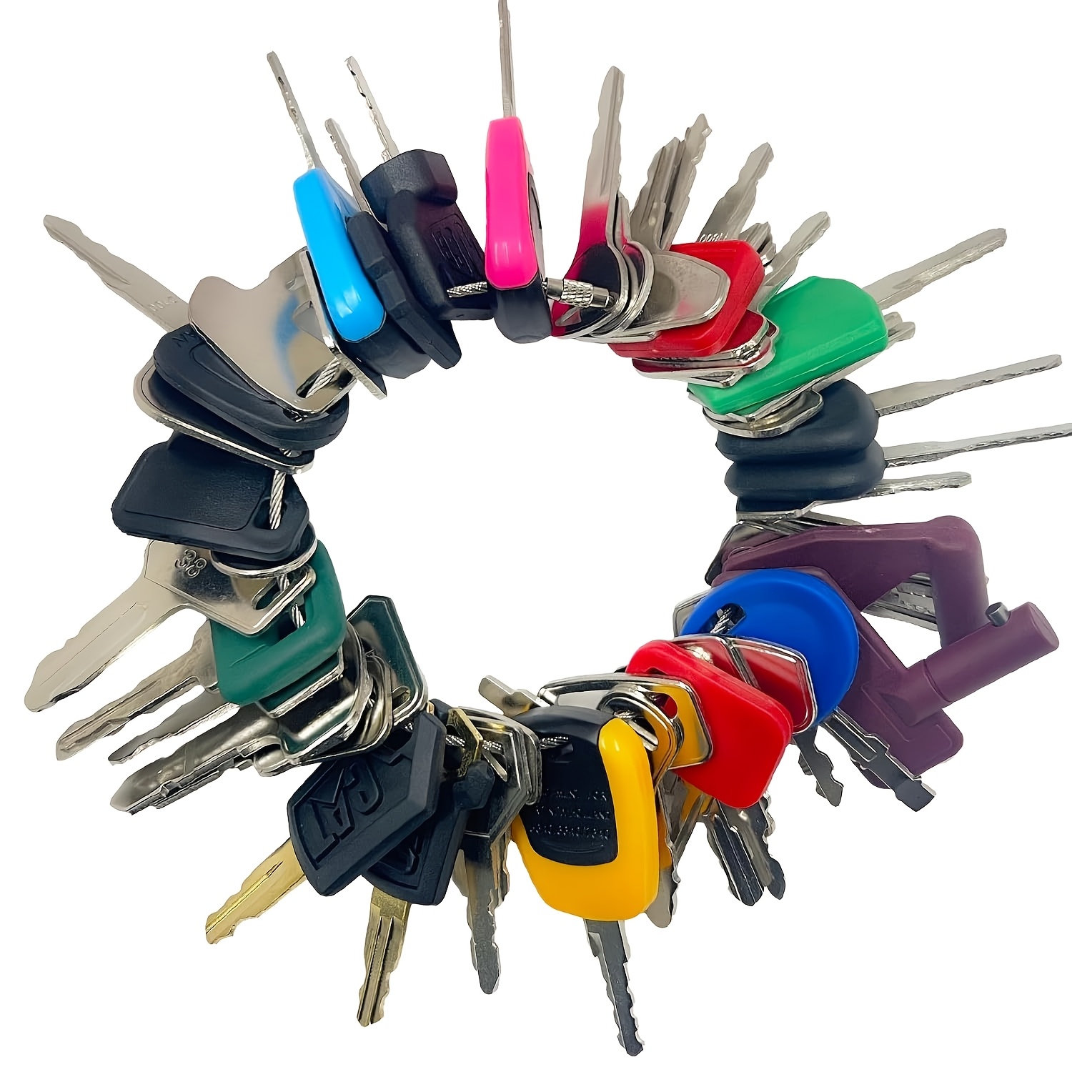 Heavy Equipment Keys Master Set - 機器キーセット メインキット、イグニッションキー ほとんどの機種に適合