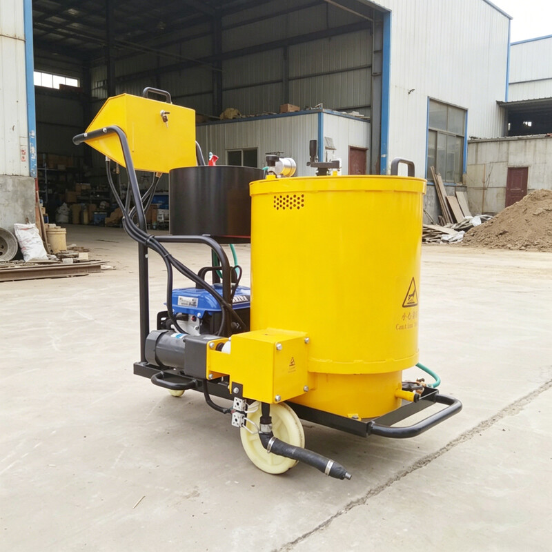 カスタマイズ可能な自動道路亀裂補修機 – 温度制御による精密 - Road Crack Sealing Machine のレビューと価格