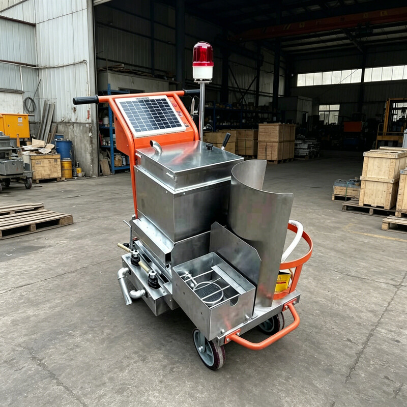カスタマイズ可能な自動道路亀裂補修機 – 温度制御による精密 - Road Crack Sealing Machine のレビューと価格