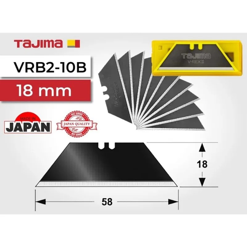 TAJIMA 台形刃 1102-0750 ヘビーデューティー - Heavy Equipment Blade のレビューと価格