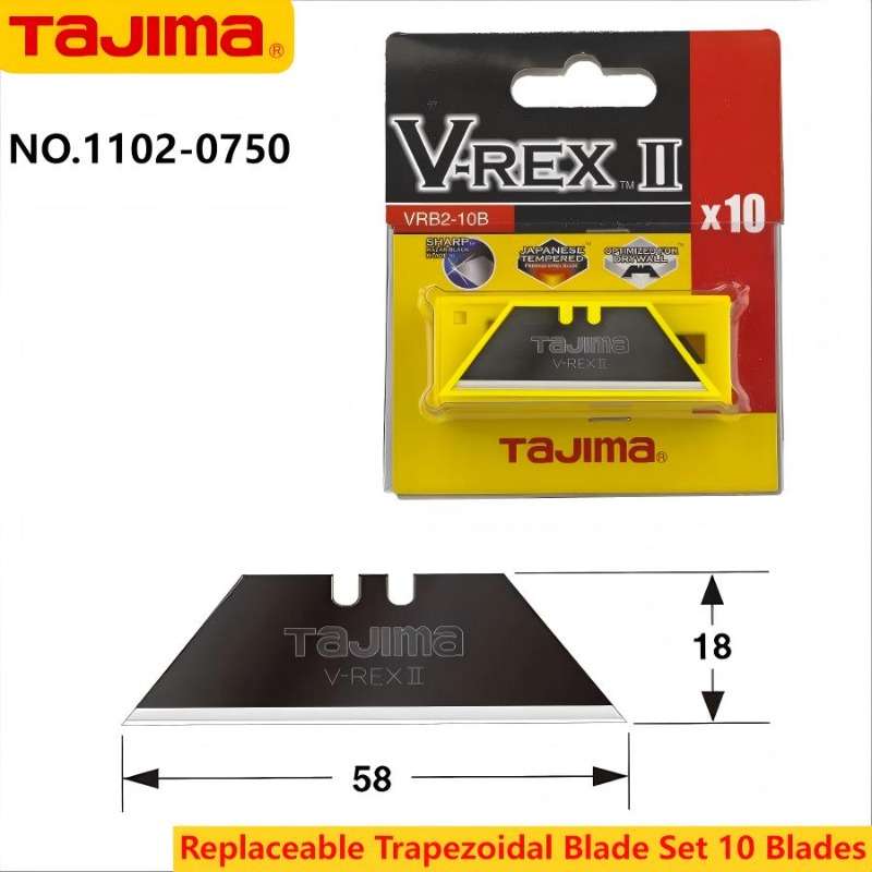 TAJIMA 台形刃 1102-0750 ヘビーデューティー - Heavy Equipment Blade のレビューと価格