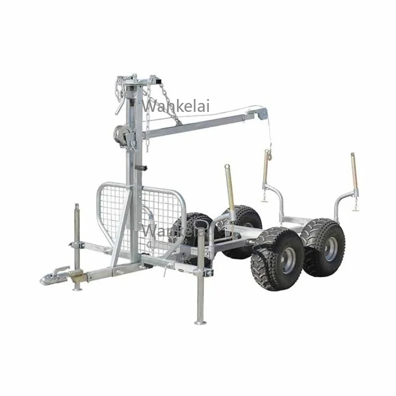 ATV林業トレーラー木材運搬トレーラーメーカー伐採業界向けヘ - Heavy Equipment Transporter のレビューと価格