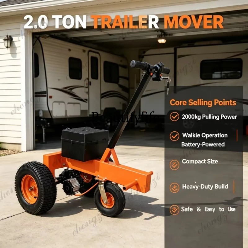 M81電動牽引トラクターRVジャッキカームーバーヘビーデュー - Heavy Equipment Transporter のレビューと価格
