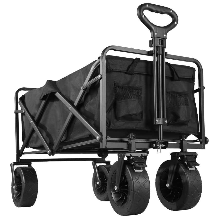 大型耐荷重ヘビーデューティーワゴンカート折りたたみ式ワゴン、 - Heavy Equipment Transporter のレビューと価格
