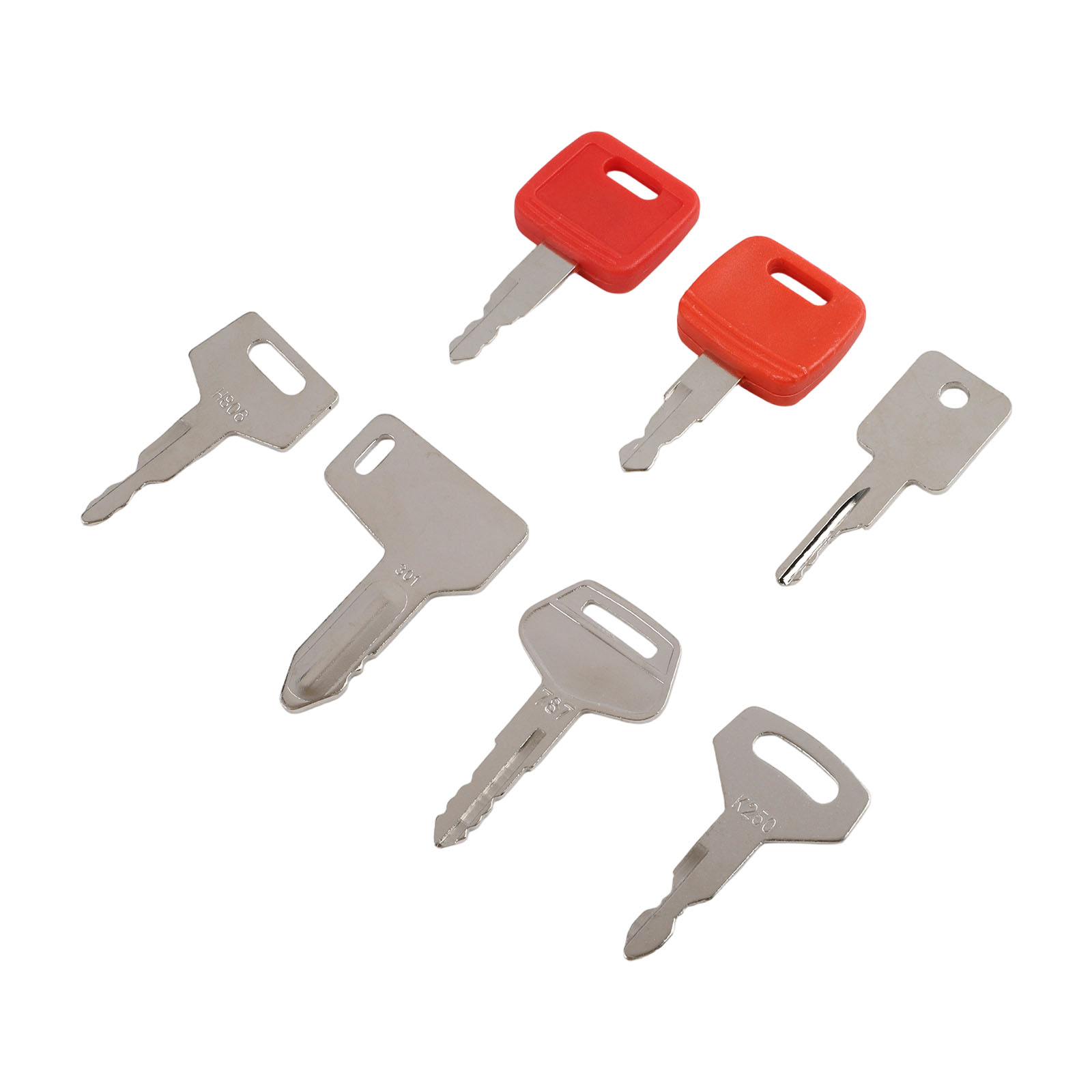 13個のイグニッションキーセット、建設機械、トラクター、掘削 - Heavy Equipment Keys Master Set のレビューと価格