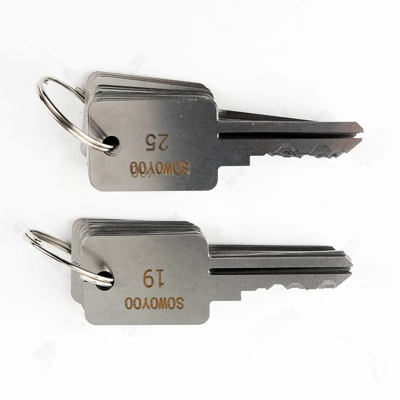 48 1 で鍵屋ツールロックキーセットブルヘッドロック用 S - Heavy Equipment Keys Master Set のレビューと価格
