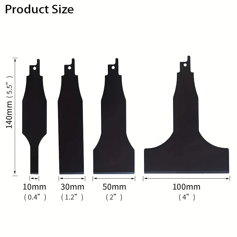 4PC ヘビーデューティーレシプロソーブレードセット 鋼タイ - Heavy Equipment Blade のレビューと価格