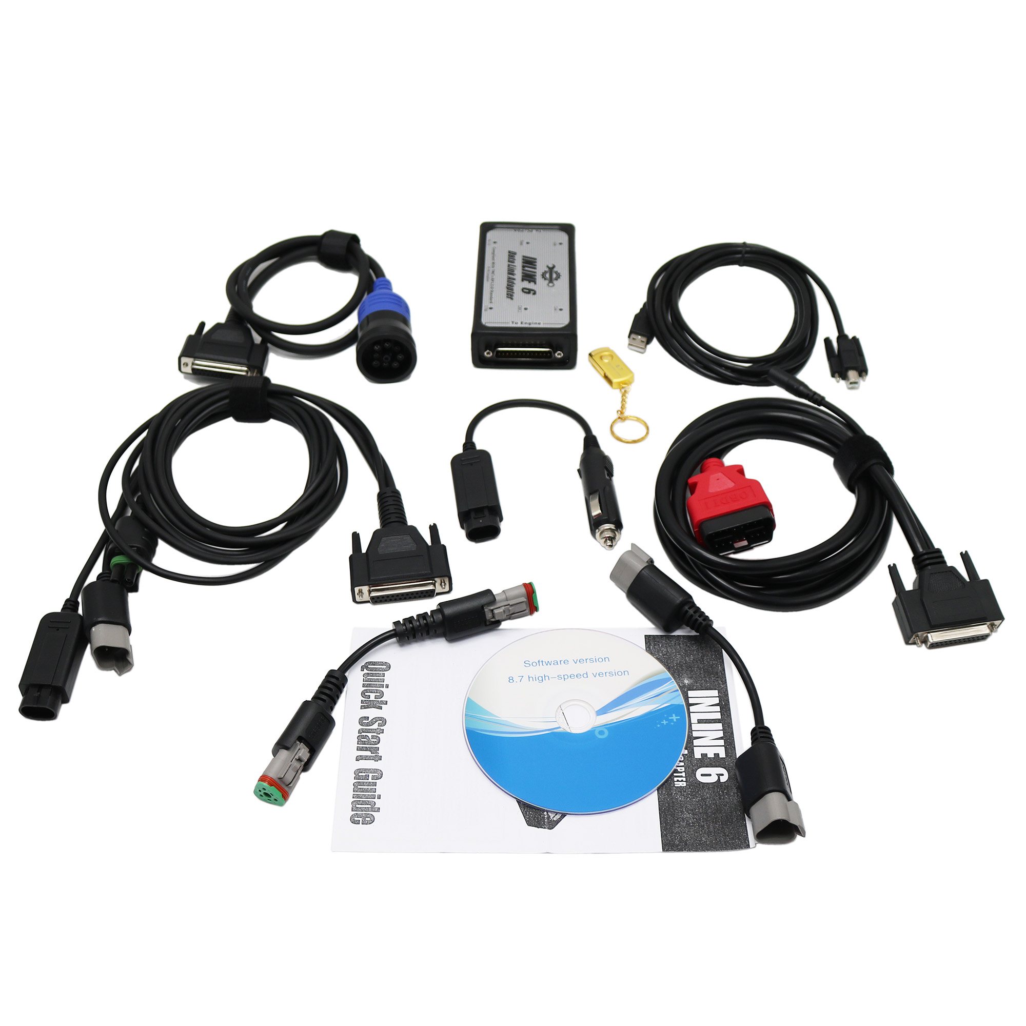 カミンズ インライン6 データリンク フルセット トラックス - Heavy Equipment Diagnostic Software のレビューと価格