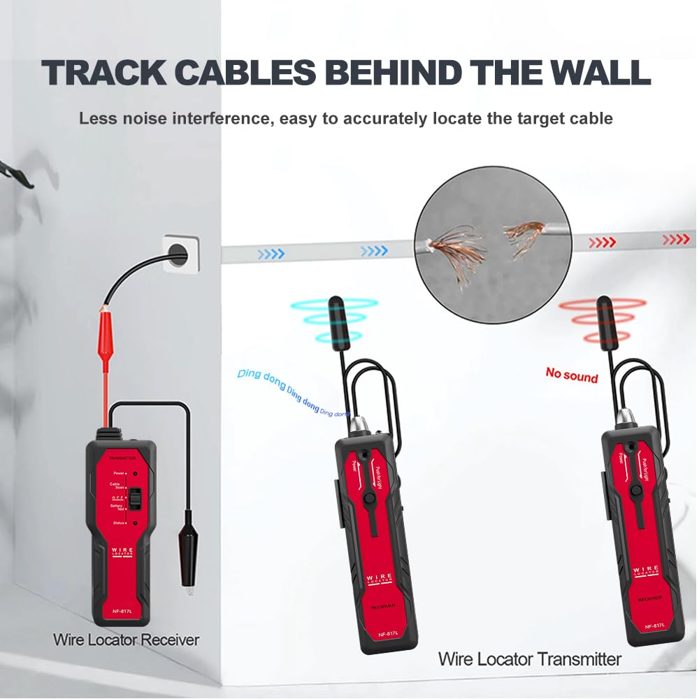 Noyafa-地下ケーブルロケーター,干渉防止,視覚障害線抽 - Underground Cable Detector のレビューと価格