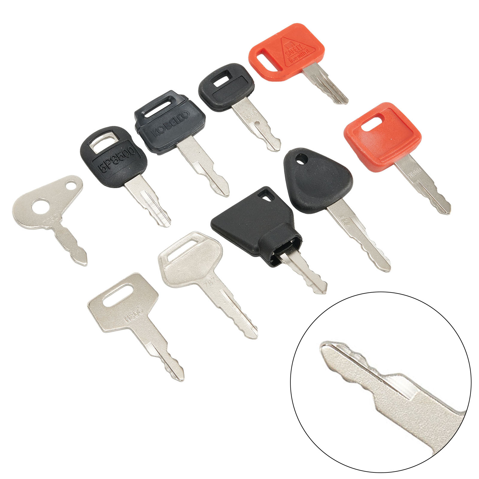 農業機械用の10個のキーセット,機械およびヘリコプター用の抽 - Heavy Equipment Keys Master Set のレビューと価格